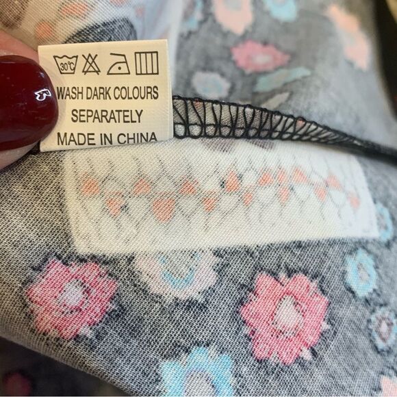 Day of the Dead Dia De Los Muertos Print Fit and Flare Dress Size XL - Picture 9 of 11